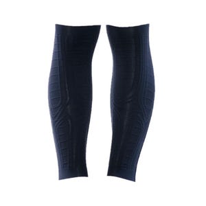 Unisex's Elite MCS Compression Calf Guards - Black/Gold