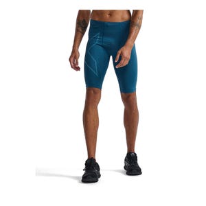 Mens Light Speed Compression Shorts - Blue