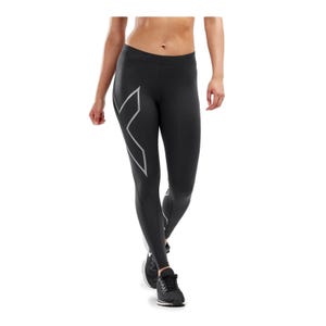 Women's Compression Tight - Black Silver