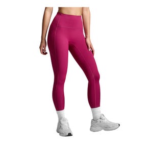 Womens's Bio Nylon Hi-Rise Compression Tights - Maroon