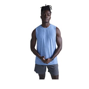 Men's Signature Soft Jersey Tank - Blue