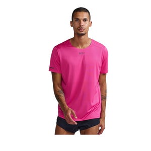 Men's Light Speed Tech Tee - Fuchsia
