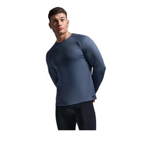Men's Aero Mesh Long Sleeve - Navy