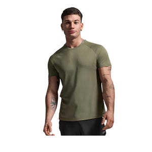 Men's Aero Mesh Tee - Dark Green