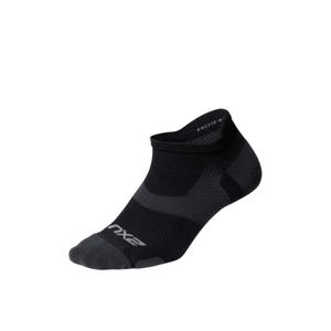 UNISEX VECTR LIGHT CUSHION NO SHOW SOCK - BLACK