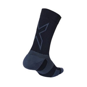 Unisex Vectr Light Cushion Crew Socks - Black