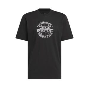 Basketball Emblem Men's Graphic T-Shirt - Black