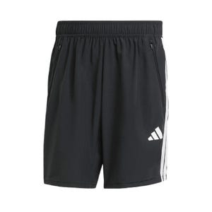 Essentials Men's Training 3-Stripes Woven Shorts - Black