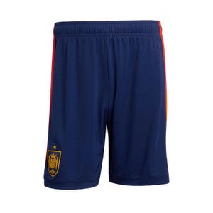 Spain 26 Home Men's Replica Shorts - Dark Blue