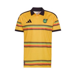 Jamaica 26 X Bob Marley Men's Home Jersey - Bold Gold