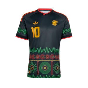 Jamaica 26 X Bob Marley Men's Away Jersey - Black