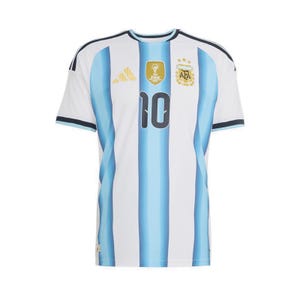 Argentina 26 Men's Home Authentic Jersey - White