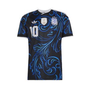 Argentina 26 Men's Away Messi Jersey - Black