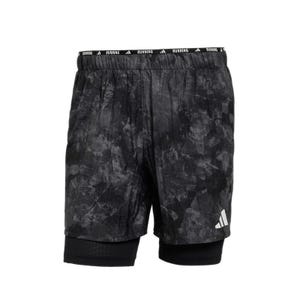 Adi365 Spray Dye Men's 2In1 Shorts - Grey Four