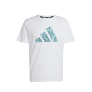 Adi365 Running Essentials Brand Men's Love T-Shirt - White
