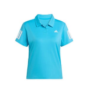 Club Women's Tennis Climacool 3-Stripes Polo Shirt - Turquoise