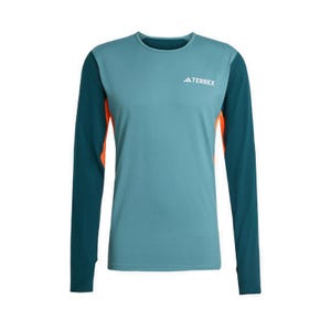 Multi Synthetic Base Layer Men's Long Sleeve - Preloved Teal