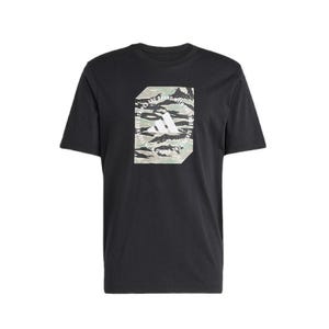 Camo Shape Men's Graphic T-Shirt - Black