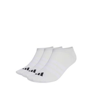 Thin&Light Sportswear Unisex No Show Socks 3 Pair Pack - White