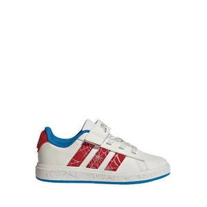 Marvel Spider-Man Grand Court Kids Sneakers Shoes - White
