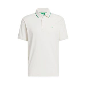 OG Twistknit Trefoil Men's Polo - Chalk White