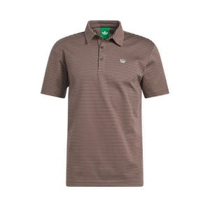 OG Main Range Stripe Men's Polo - Trace Brown/Dark Brown