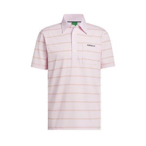 Og Archive Stripes Men's Polo - Clear Pink