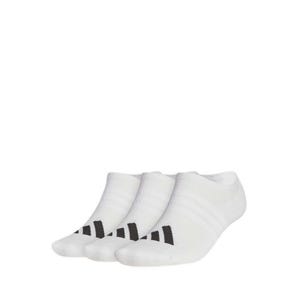 Performance 3 Pack No Show Men's Socks - White