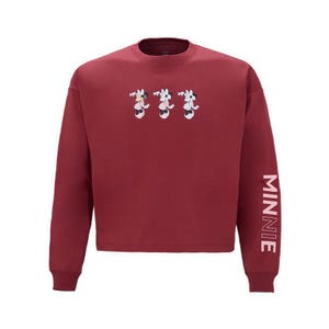 Mickey & Friends Women's Long Sleeve T Shirt - Bur& Russet