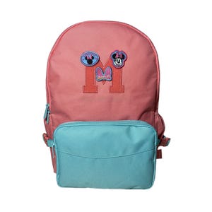 Mickey & Friends Badge Backpack - Pink