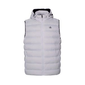 Lightweight San Gabriel Vest Men's Hooded Gillet - White