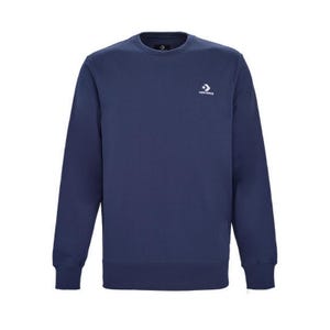 Standard Fit Left Chest Star Chev Emb Crew Men's Jacket -  Navy