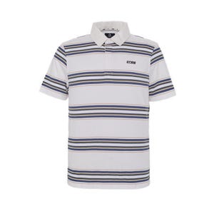 Cons Stripe Polo Men's Polo - White Multi