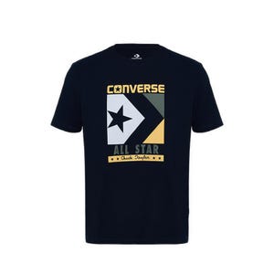 Timeless Boxed Chevron Men's Tee -  Black