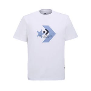 Chev Script Men's Tee - White 10A
