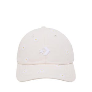Unisex's Daisy Adjustable Cap - Cream
