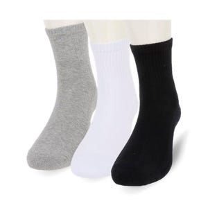 Quarter Men's Socks 3 Pairs