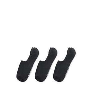 3 Packs Men's Foundational Liner Socks - Black