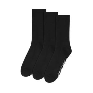 3 Packs Foundational Men's Half Crew Socks - Black