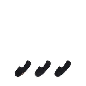 3 Packs Foundational Women's Liner Socks - Black/Multi