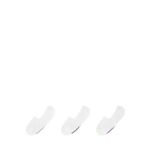 3 Packs Foundational Women's Liner Socks - White/Multi