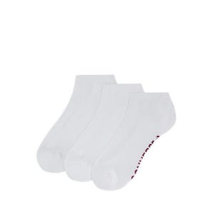 3 Packs Foundational Women's Low Socks - White/Multi