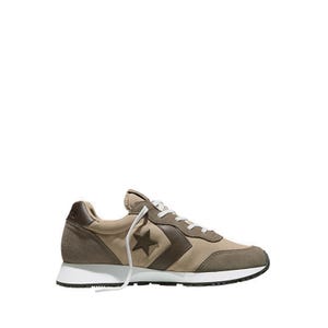 Omega Trainer Suede Men's Sneakers - Vintage Cargo/Truffle/White
