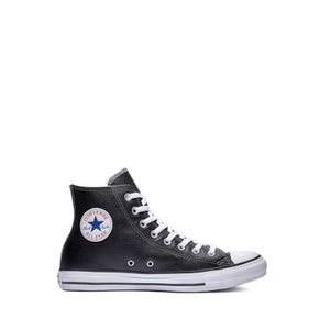Chuck Taylor All Star Leather High Top Unisex Sneakers - Black