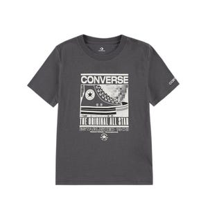 Static Boy's T-Shirt - Black