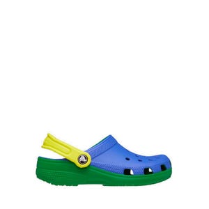 Classic Retro Sport Kids Clog - Blue Bolt