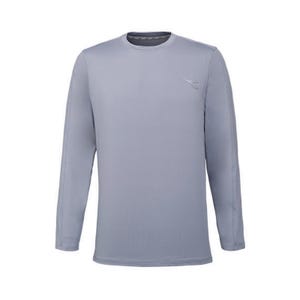 Ricko Men's T-Shirts Longsleeve - Grey