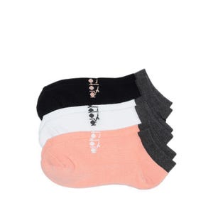 Women's Running Socks Ankle 3Pcs - Multicolor