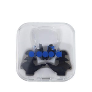 Dia Set Nose Clip And Ear Plug Unisex - Black