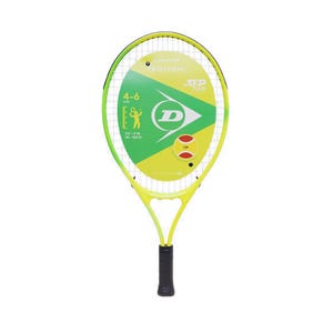 Dunlop Tristorm Junior 21 Strung G03 NH Tennis Racket - Yellow / Green
